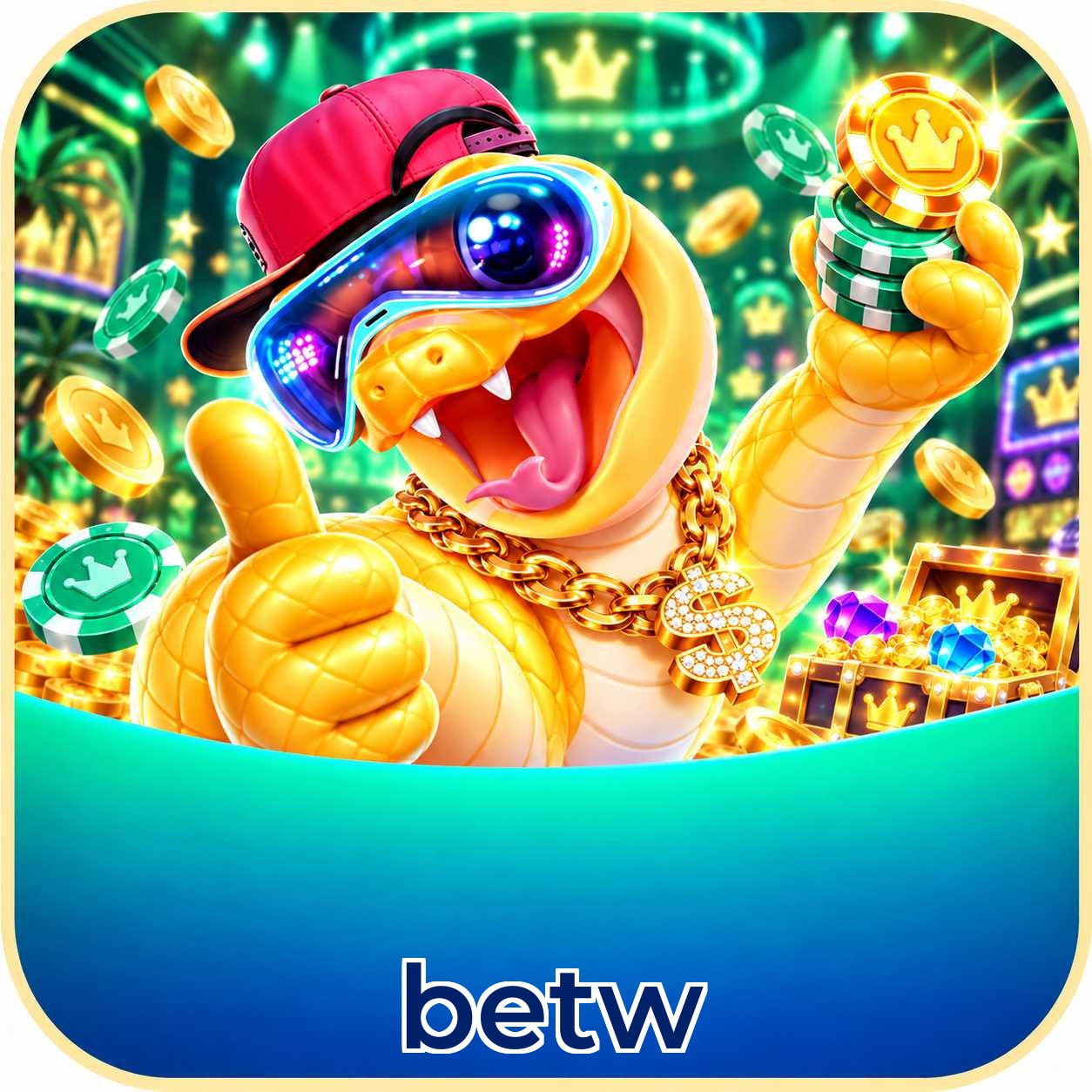 Aplicativo betw para Android e iOS com interface completa